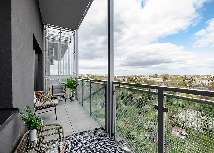 Sky Home- Penthouse Sky -manufaktura, Bezplatny, Parking, Klimatyzacja, Dostep Na Kod Lejlighed